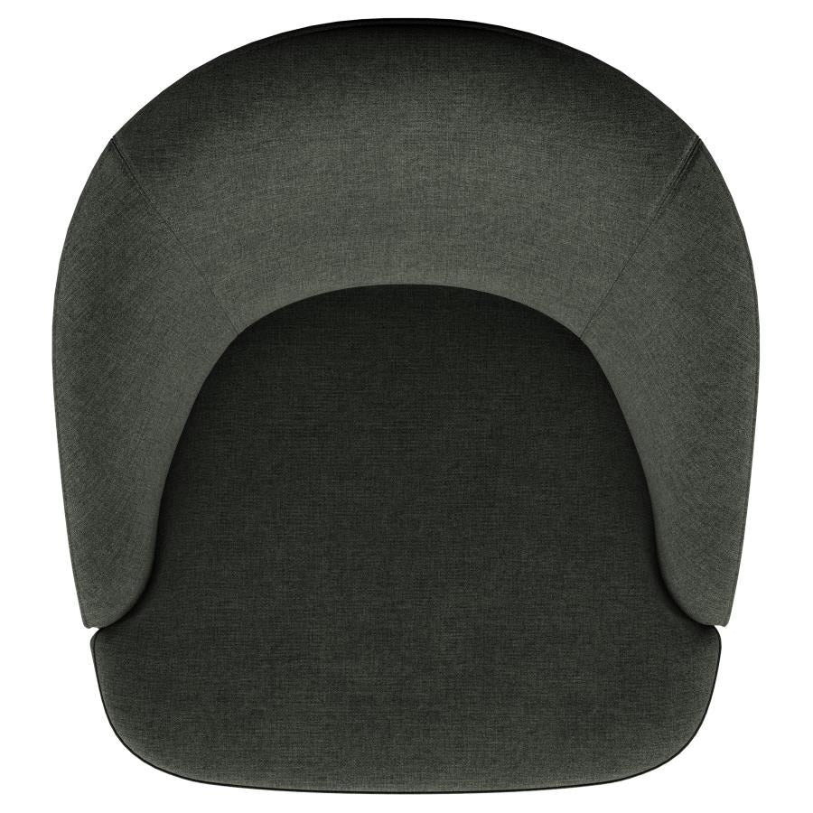 Leon - Upholstered Barrel Accent Swivel Chair - Image 19