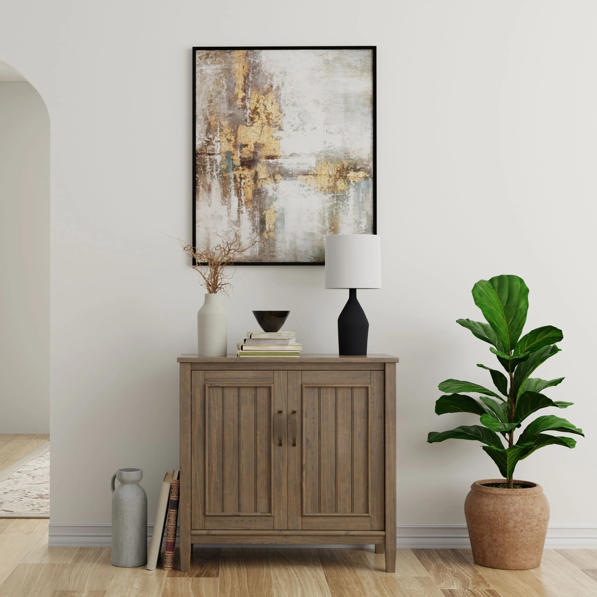 Lev - Low Storage Cabinet - Smoky Brown - Image 4