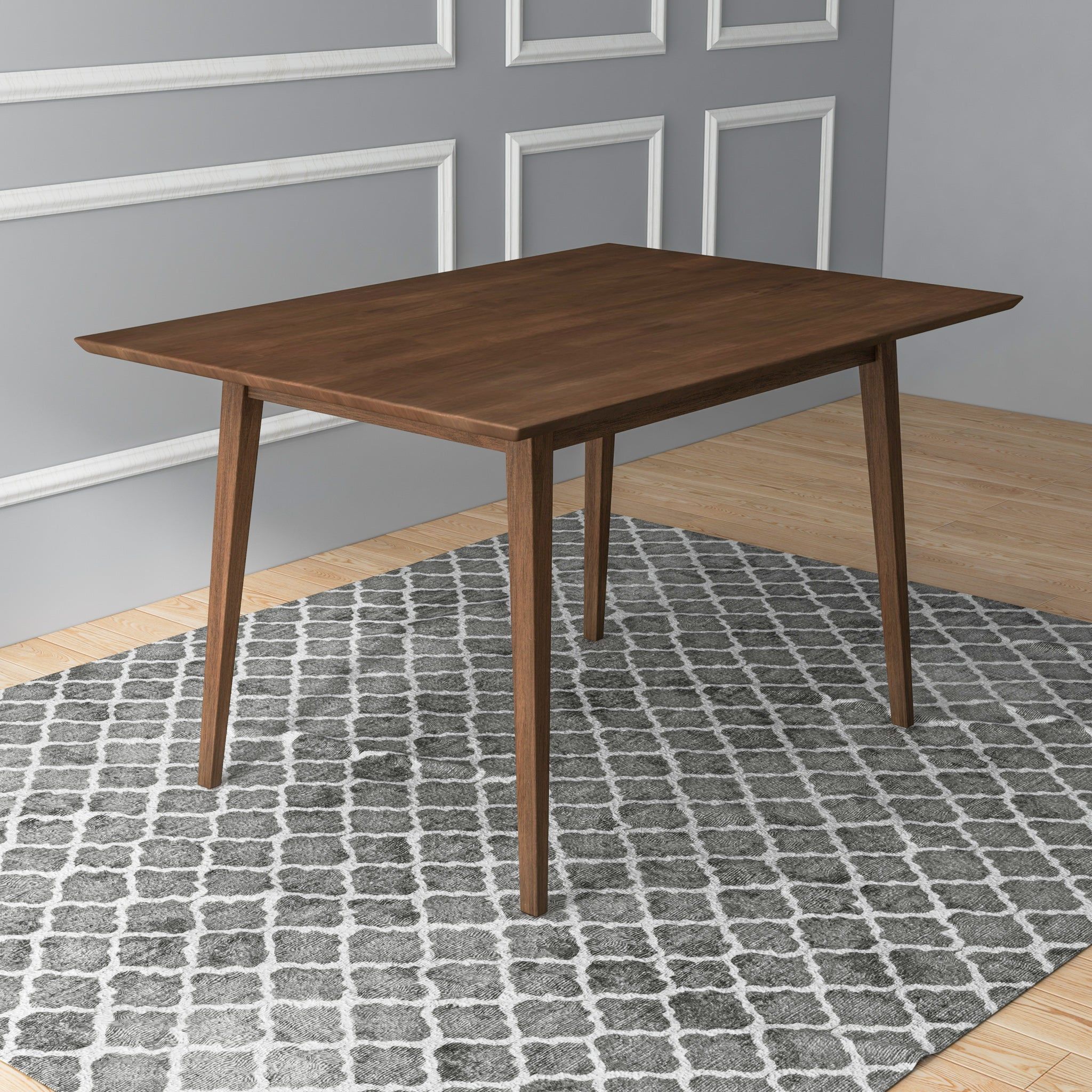 Levi - Modern Style Rectangular Dining Kitchen Table - Image 18