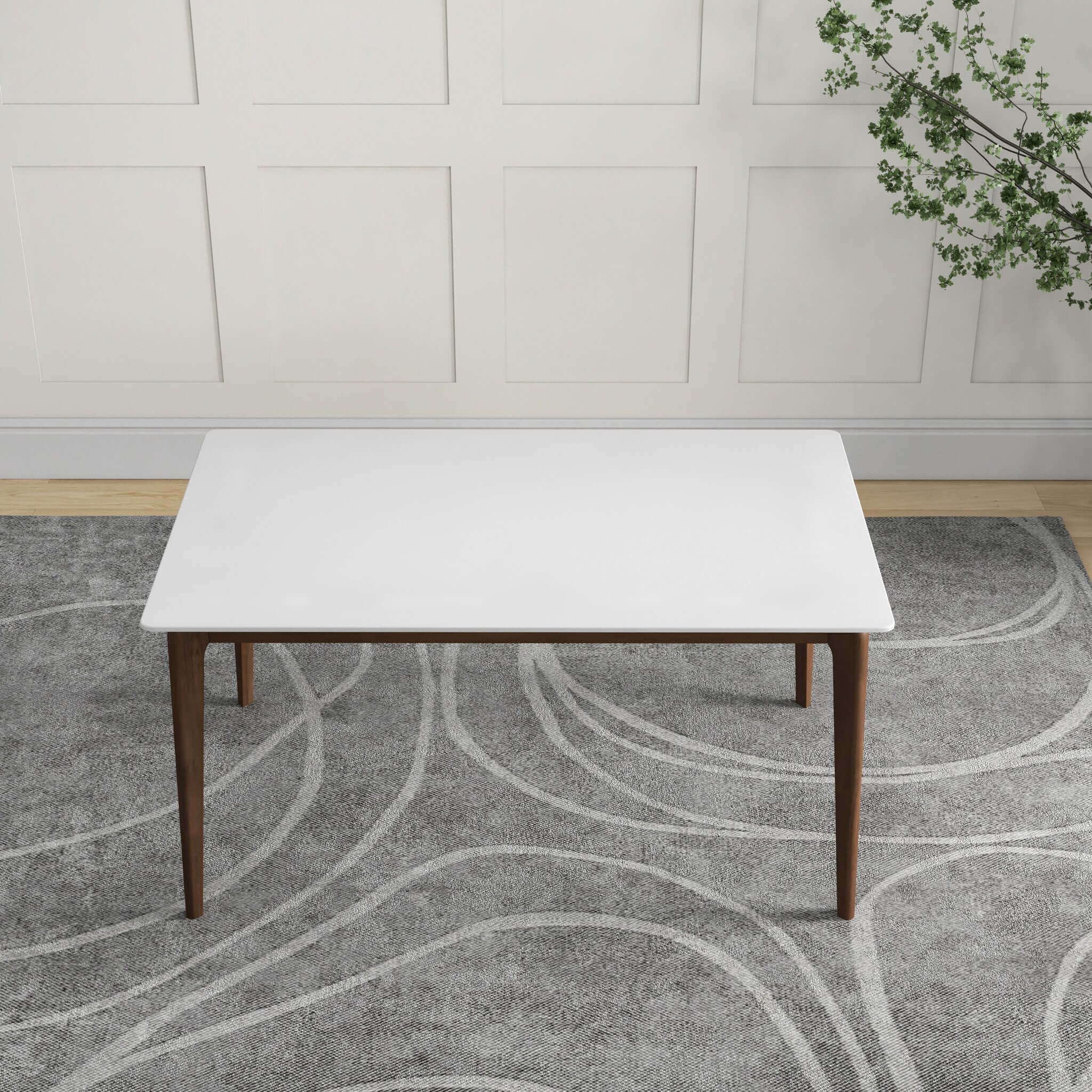 Levi - Modern Style Rectangular Dining Kitchen Table - Image 19