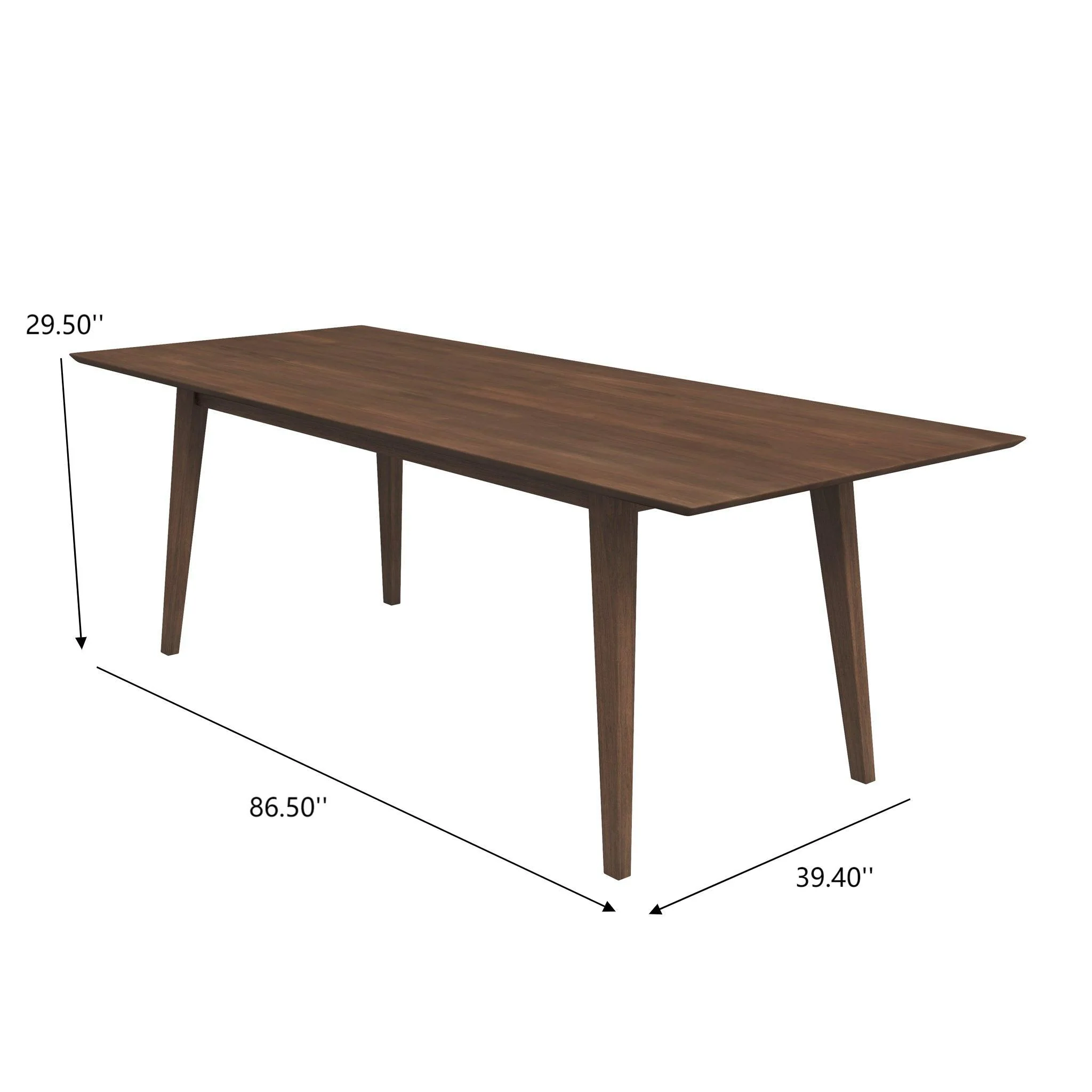 Levi - Modern Style Rectangular Dining Kitchen Table - Image 32