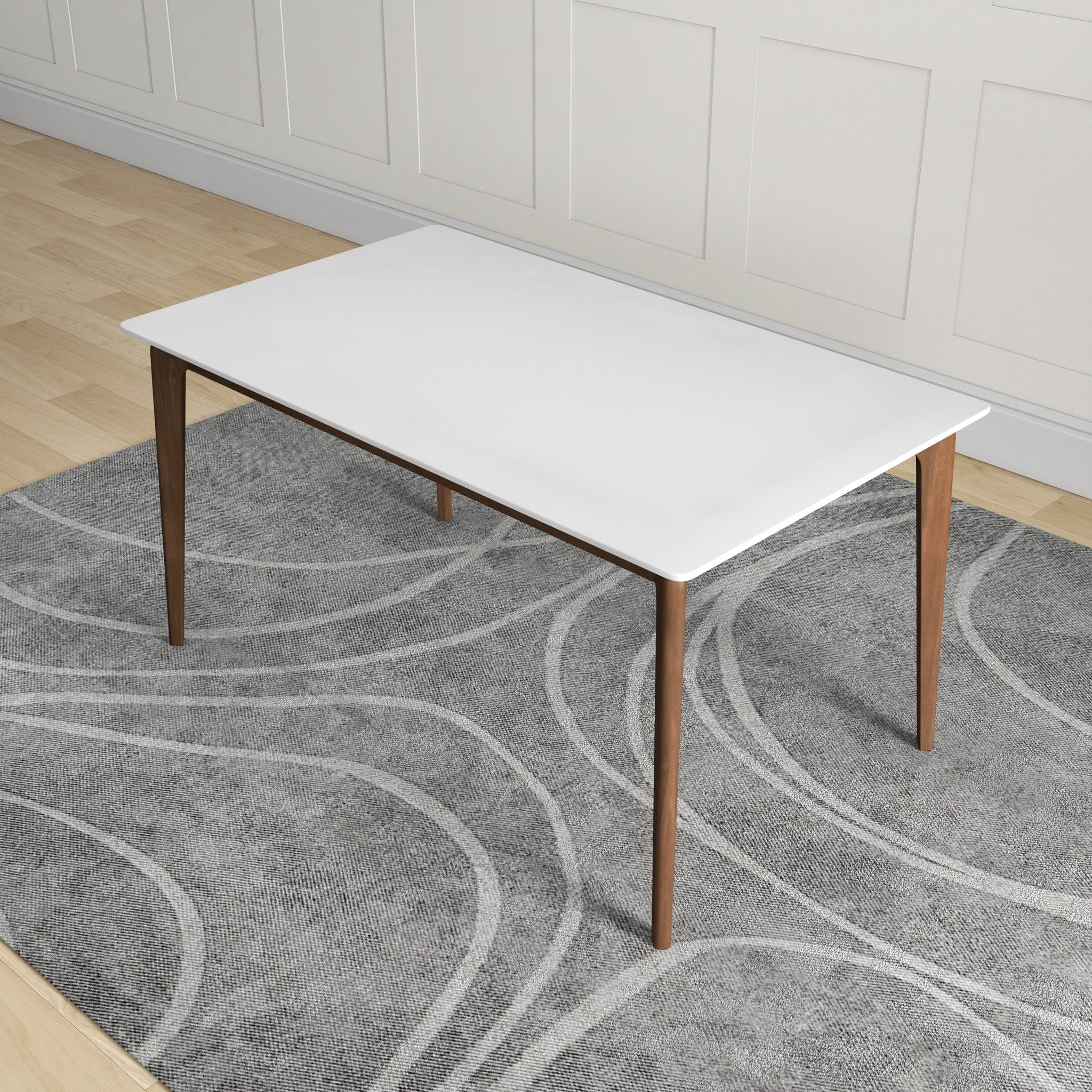 Levi - Modern Style Rectangular Dining Kitchen Table - Image 36