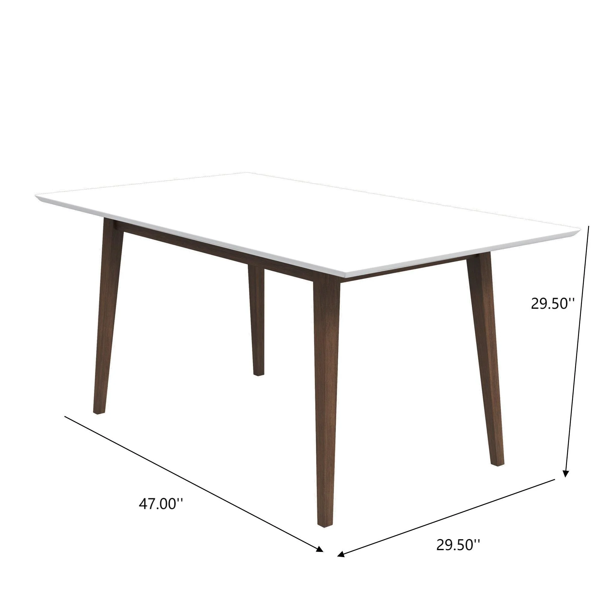 Levi - Modern Style Rectangular Dining Kitchen Table - Image 41