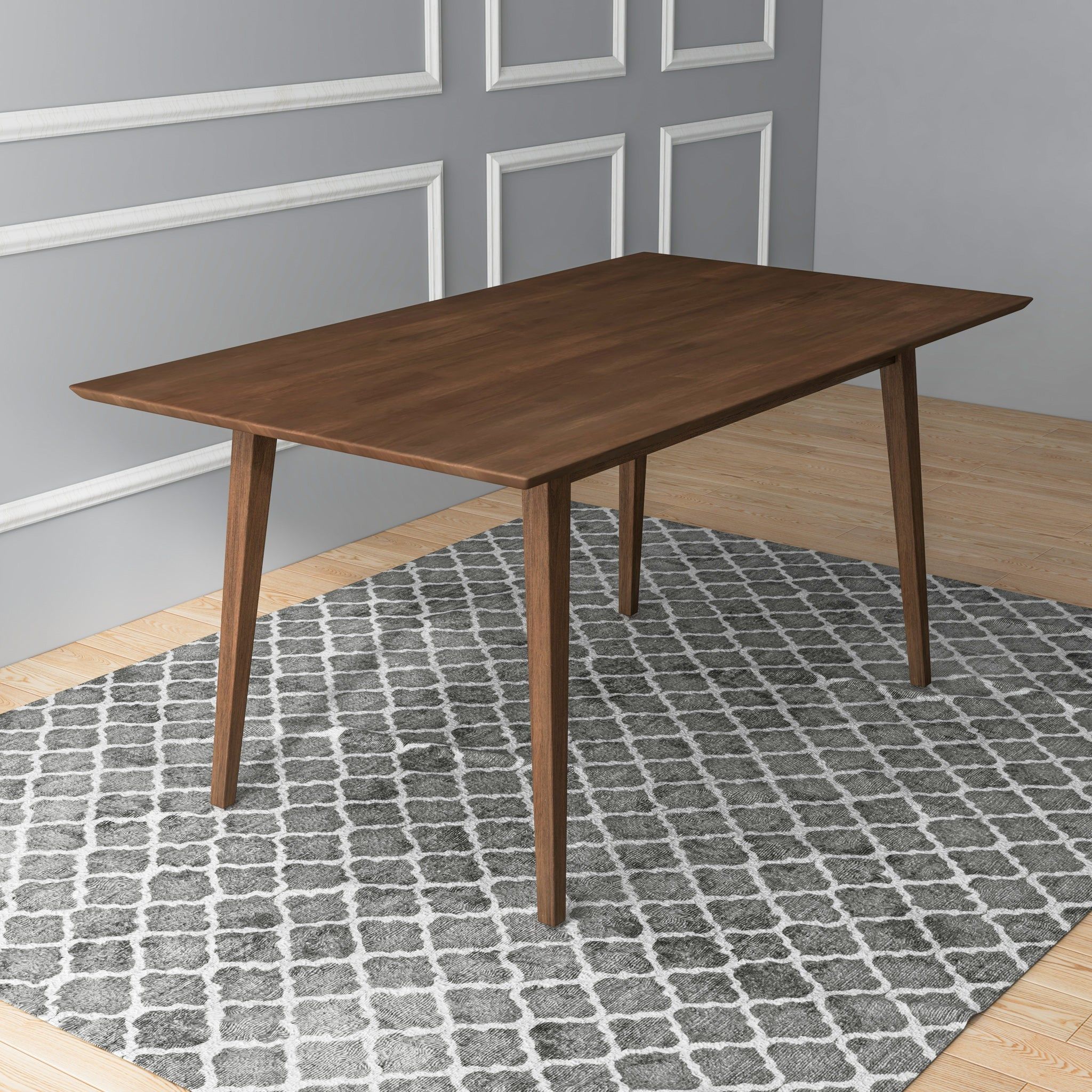 Levi - Modern Style Rectangular Dining Kitchen Table - Image 43