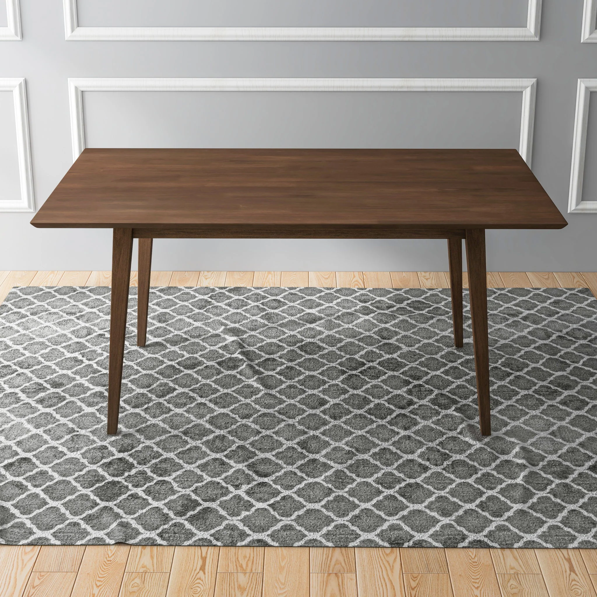 Levi - Modern Style Rectangular Dining Kitchen Table - Image 44