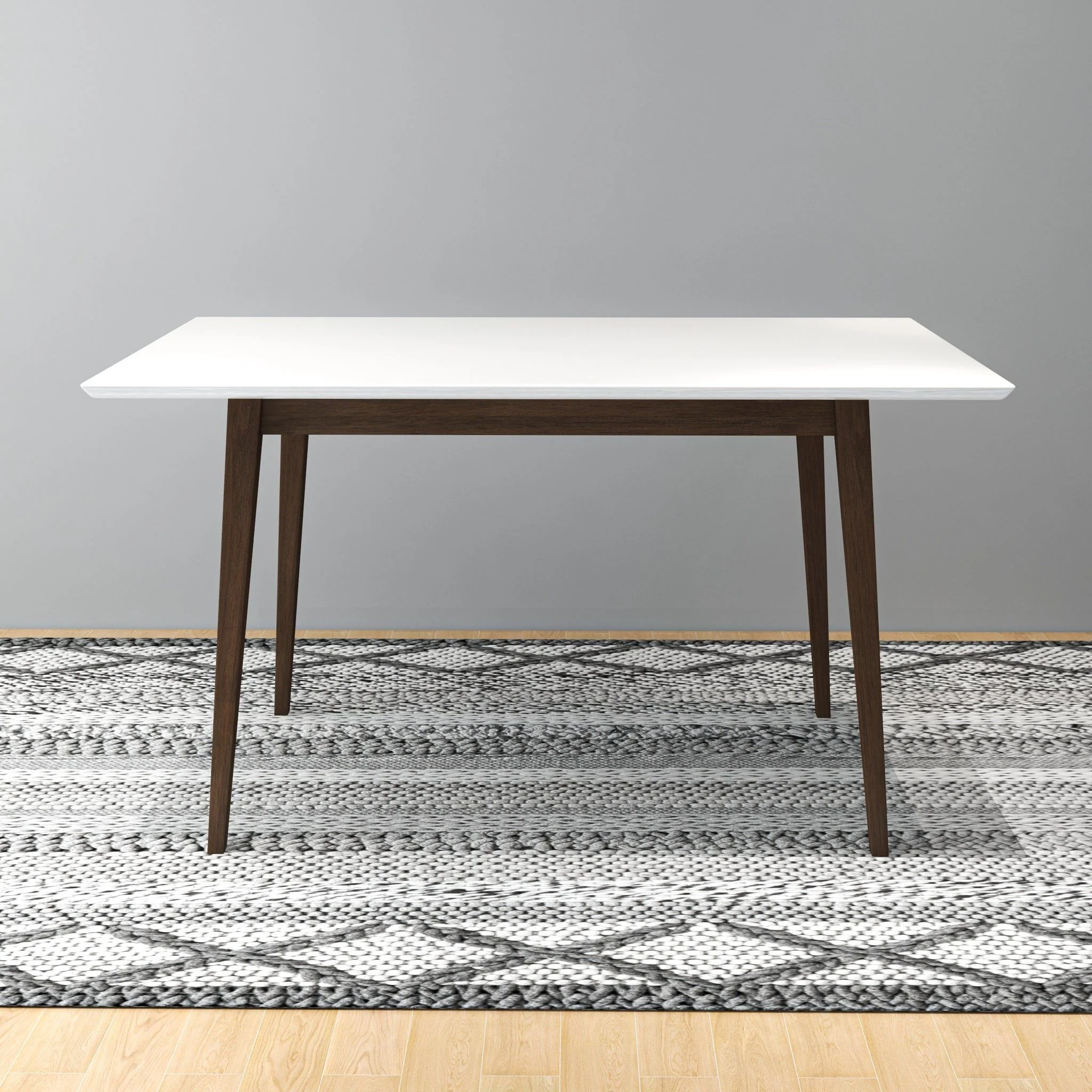 Levi - Modern Style Rectangular Dining Kitchen Table - Image 48