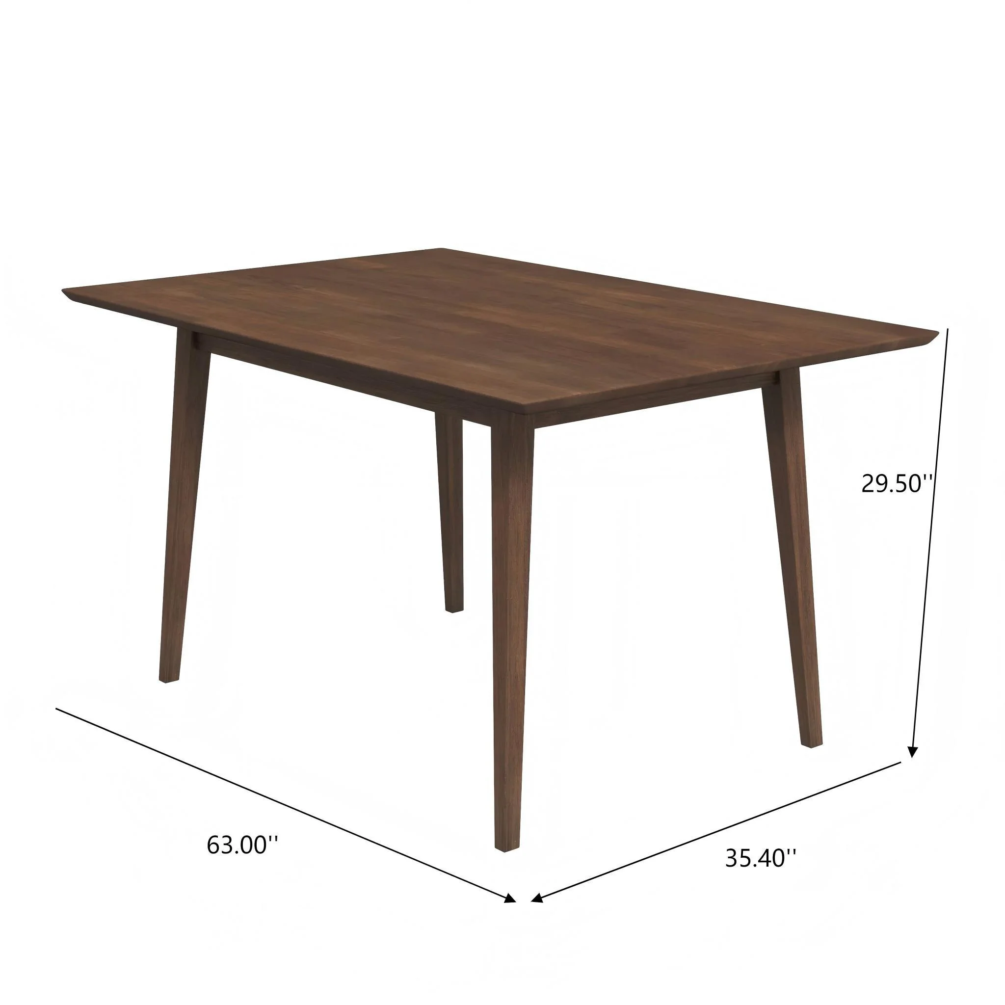 Levi - Modern Style Rectangular Dining Kitchen Table - Image 53