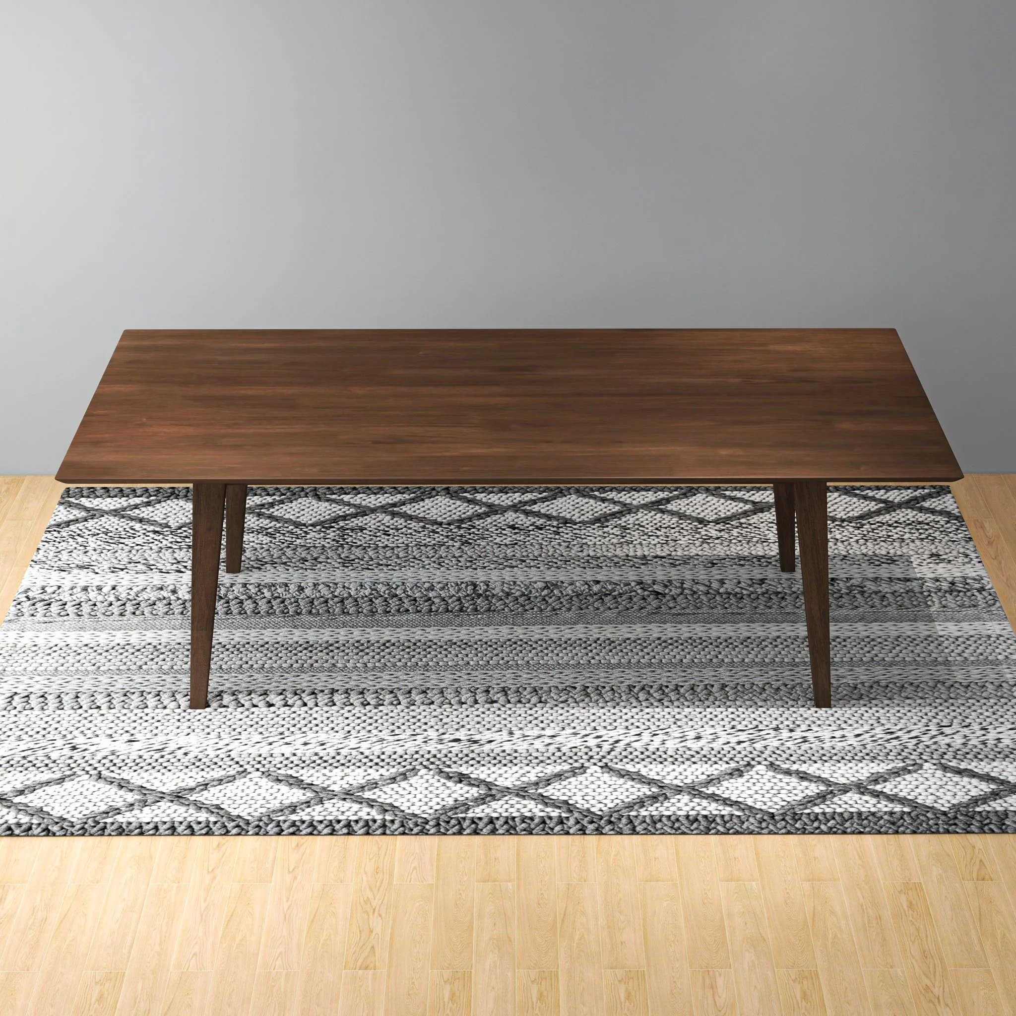 Levi - Modern Style Rectangular Dining Kitchen Table - Image 55