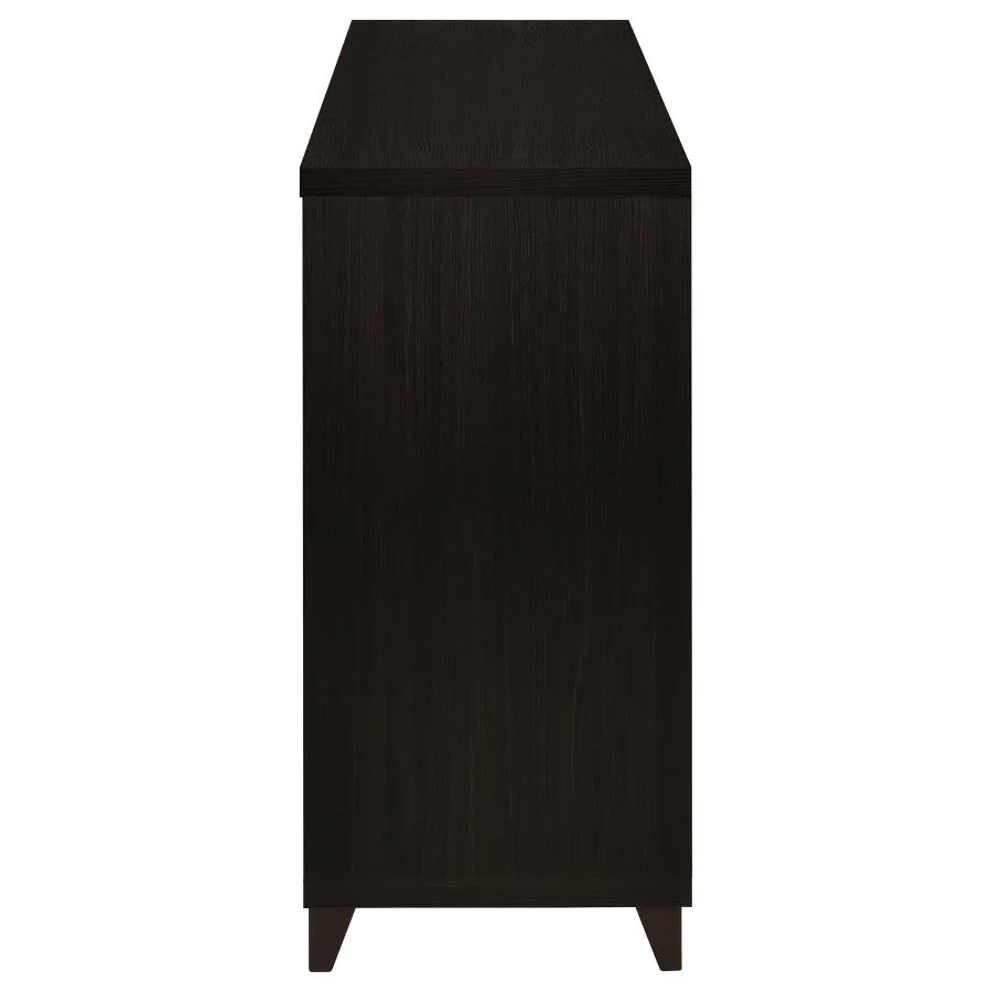 Lewes - 4 Piece TV Entertainment Center - Cappuccino - Image 6