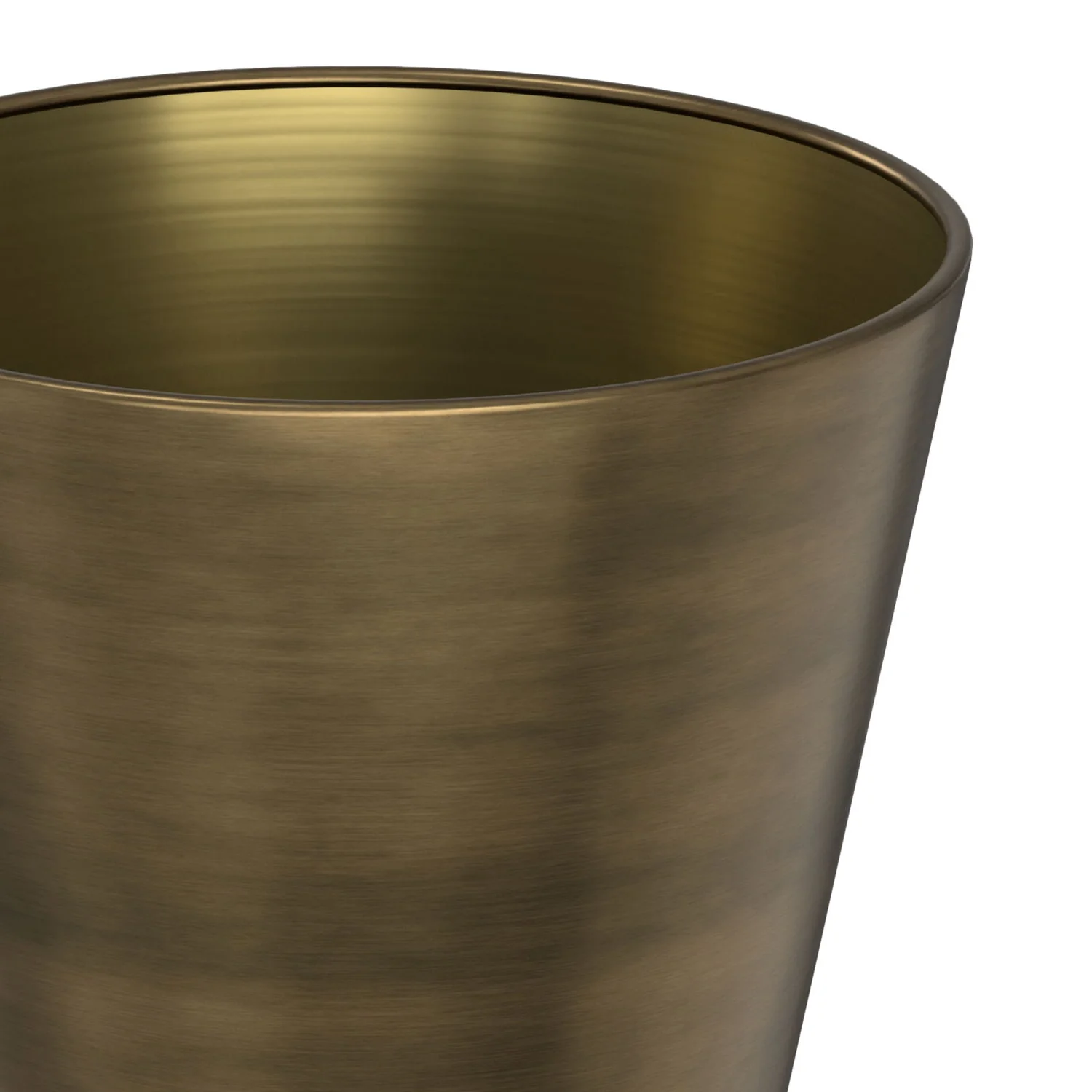 Leyla - Side Table - Antique Brass - Image 5