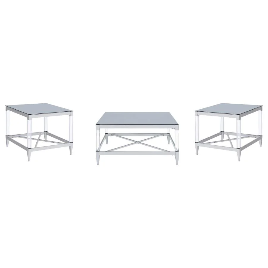 Lindley - Square Coffee And End Table Set - Image 4