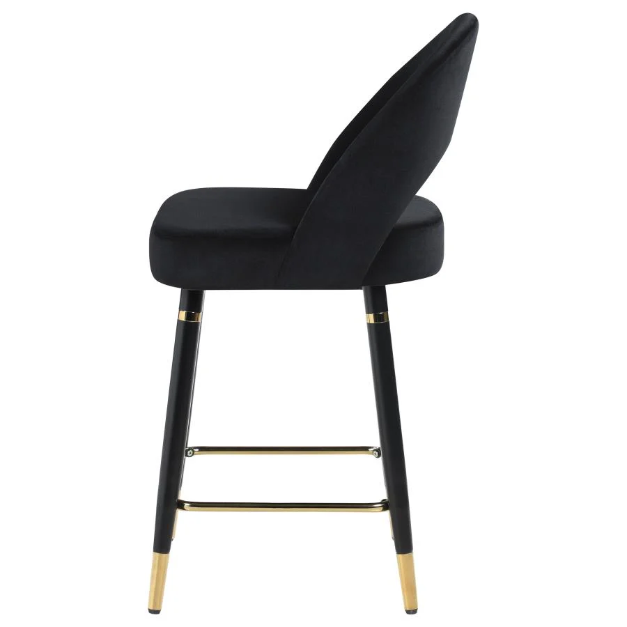 Lindsey Velvet Upholstered Counter Chair  (Set of 2) - Image 10