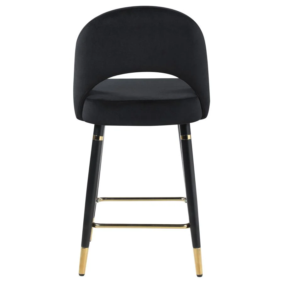 Lindsey Velvet Upholstered Counter Chair  (Set of 2) - Image 14