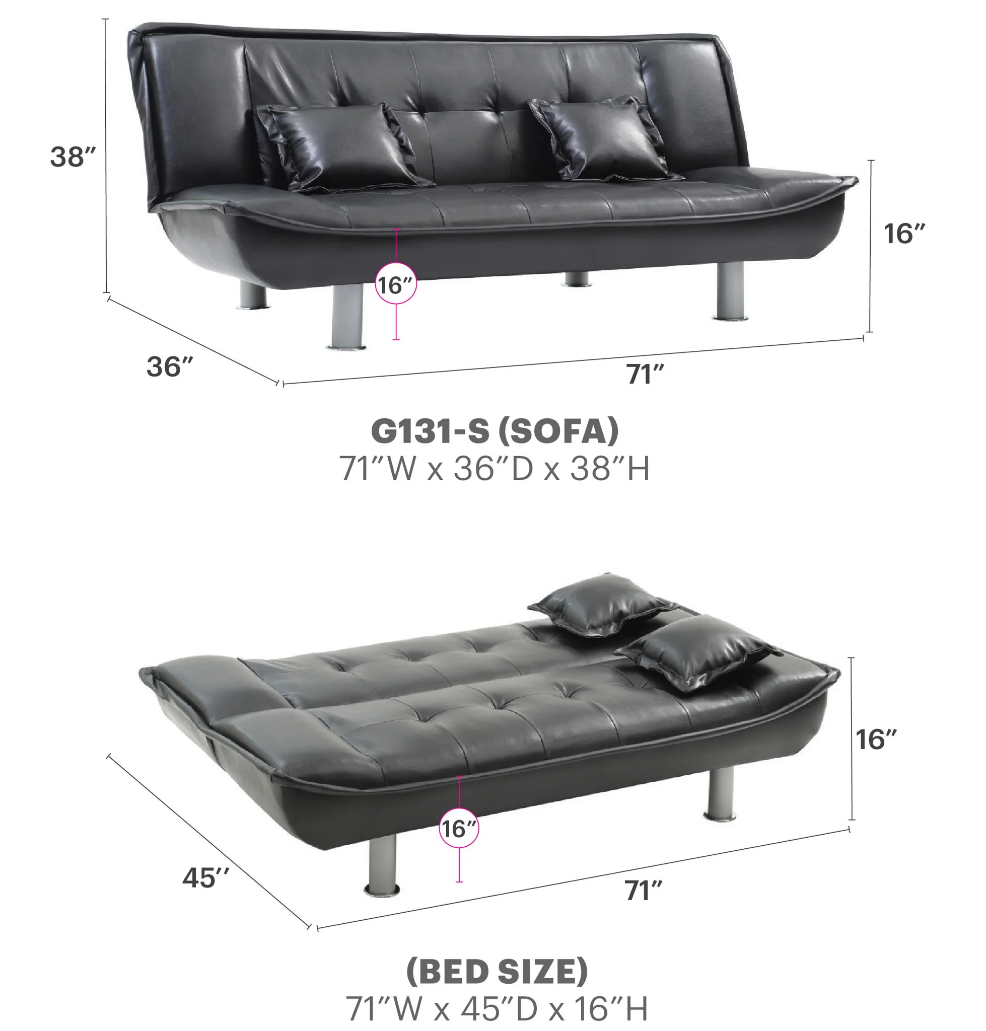 Lionel - Sofa Bed - Image 8