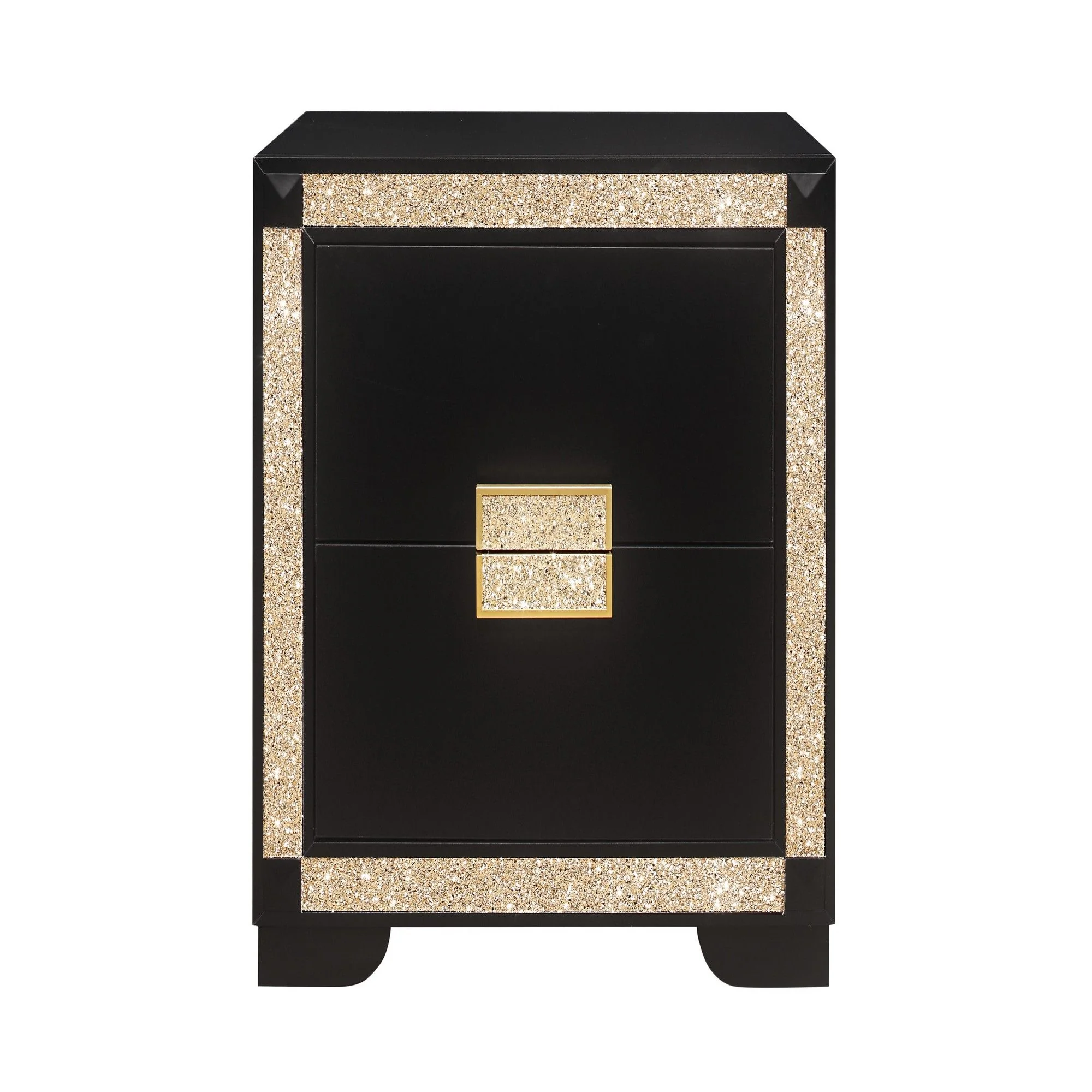 Lively - Bedroom Set With Glitter Detail And Padded Headboard - Image 7