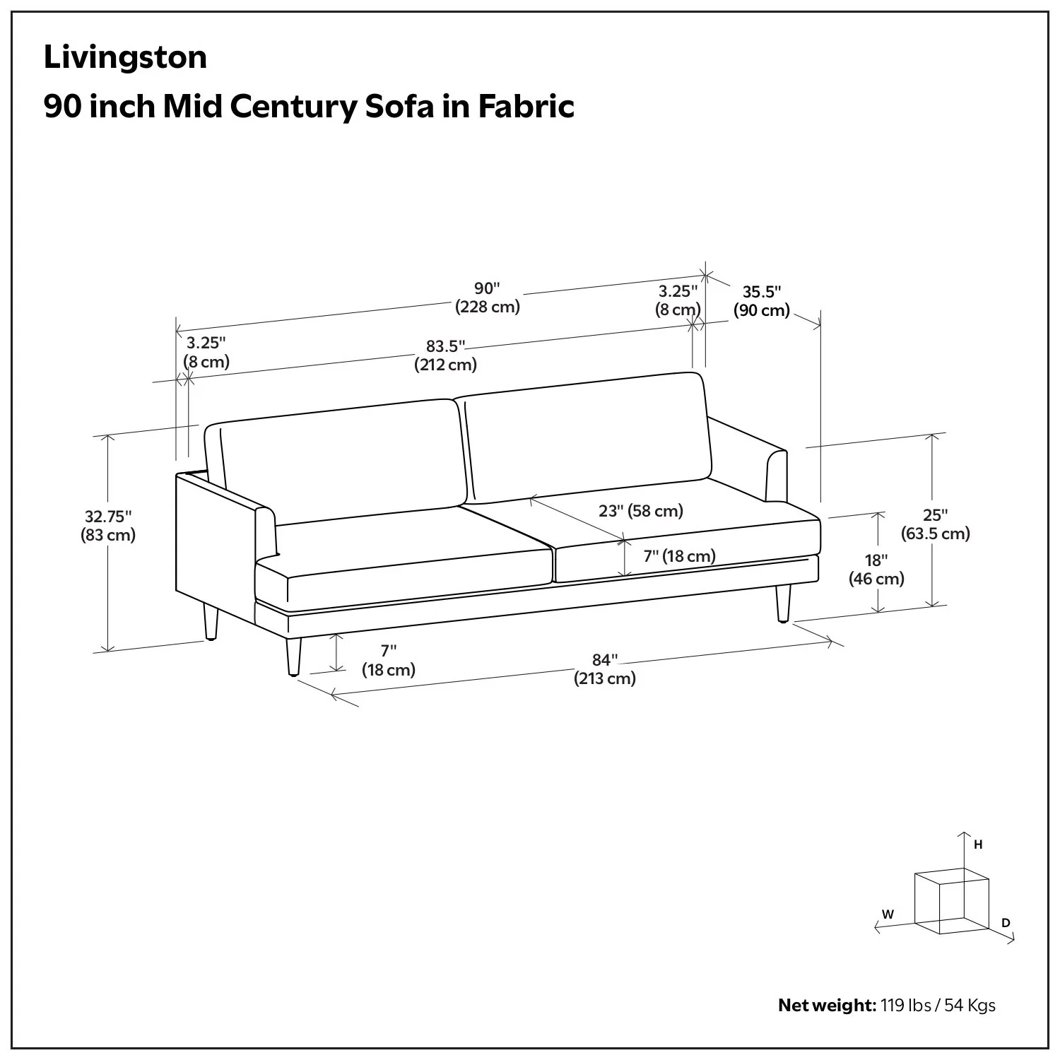Livingston - Upholstered Sofa - Image 44