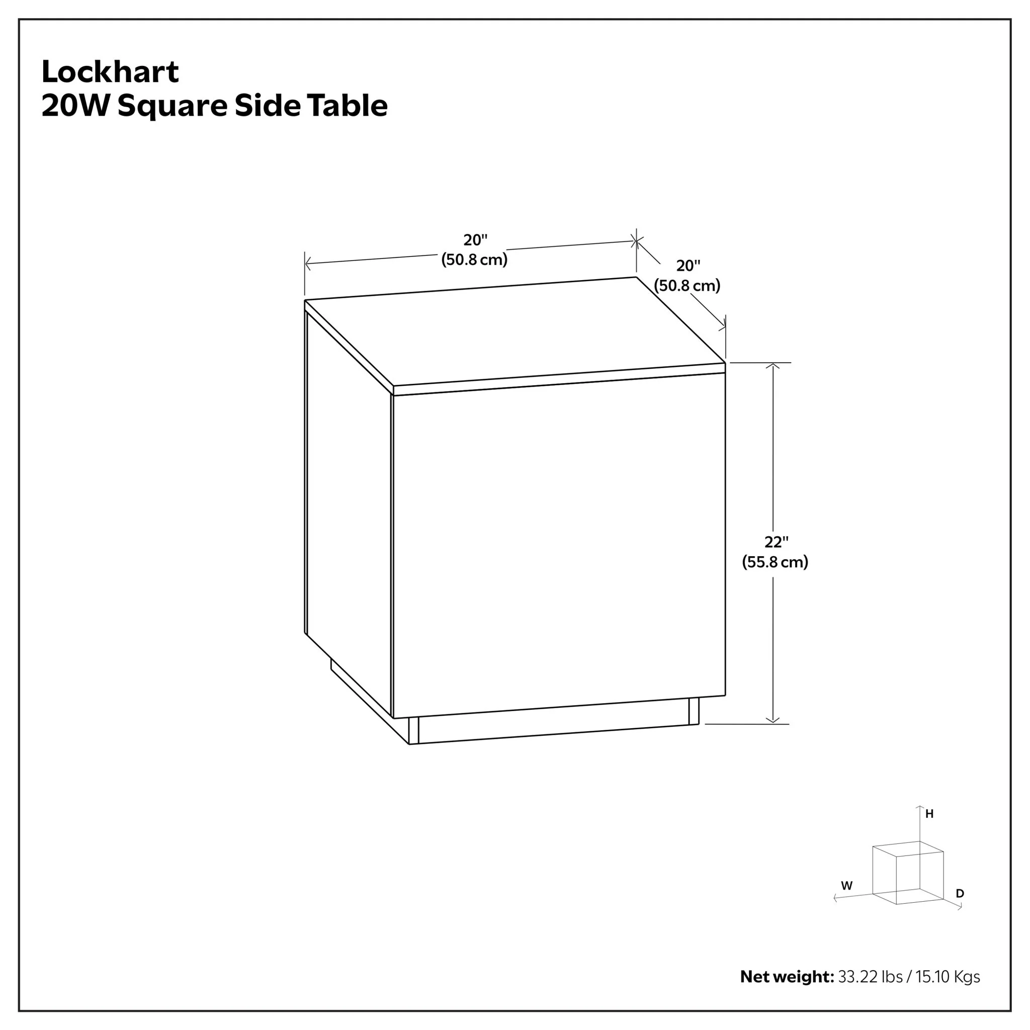 Lockhart - Side Table - Image 5