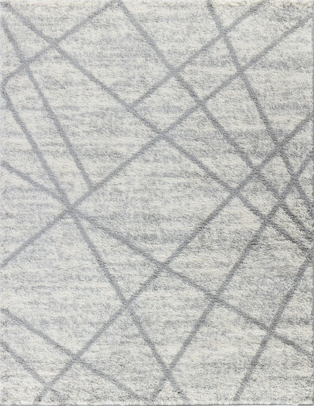 Loft Shag - 5' 3" X 7' Polypropylene, Shaggy Area Rug - Gray - Image 4