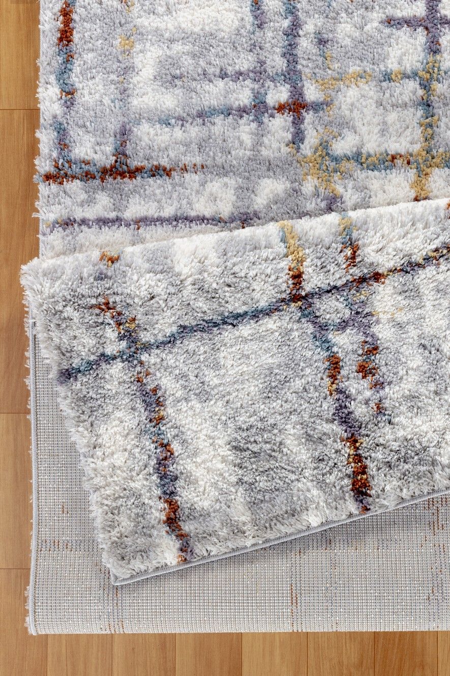 Loft Shag - 7'10" X 9'10" Shaggy Area Rug - Multi - Image 2