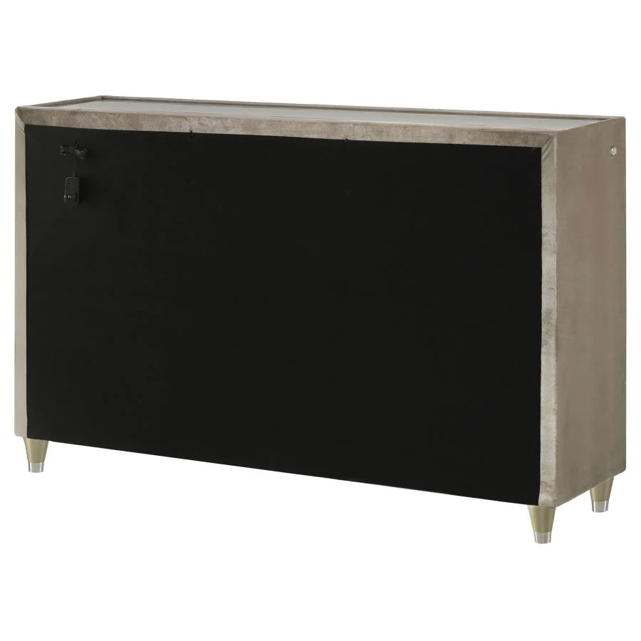 Lorient - 8-Drawer LED Bedroom Dresser Cabinet - Image 29