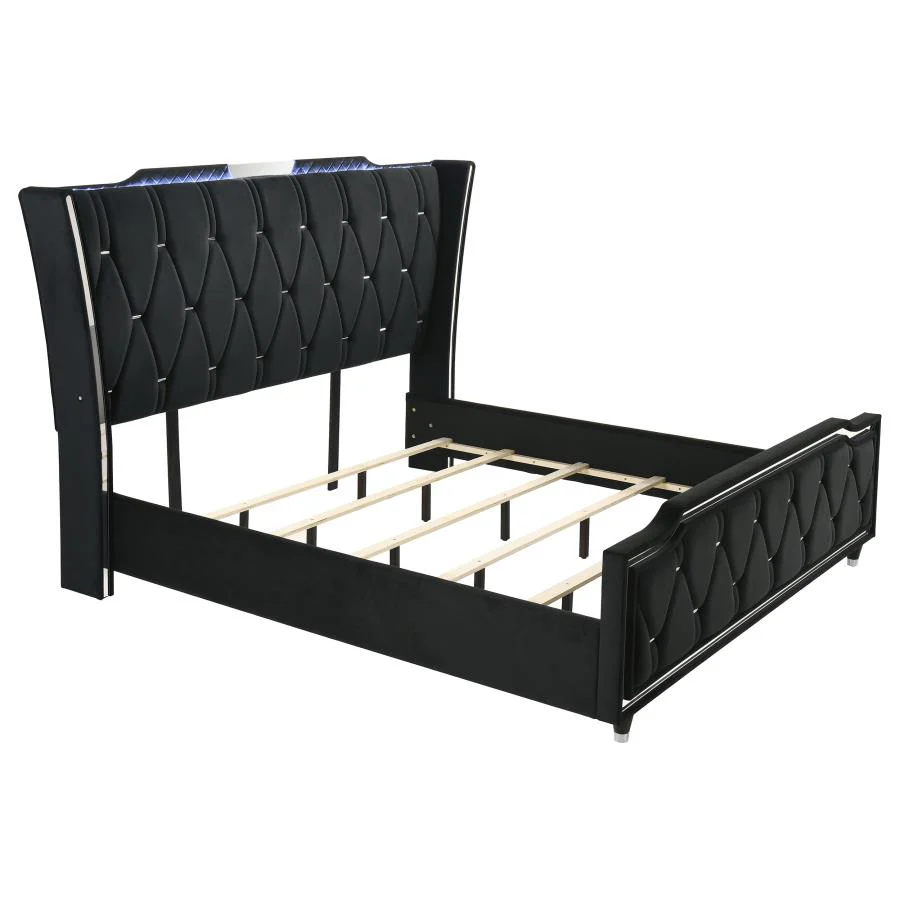 Lorient - Bedroom Set With LED Flame Box Dresser - Image 22