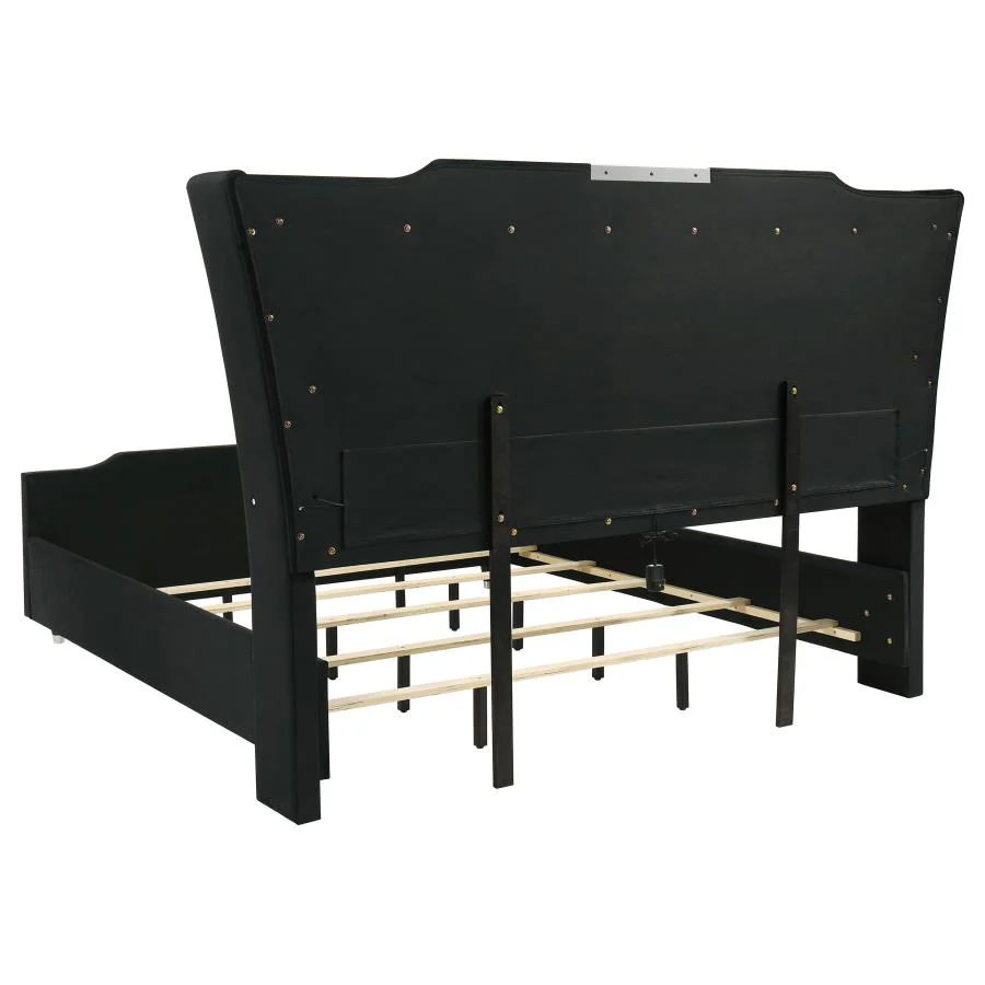 Lorient - Bedroom Set With LED Flame Box Dresser - Image 30