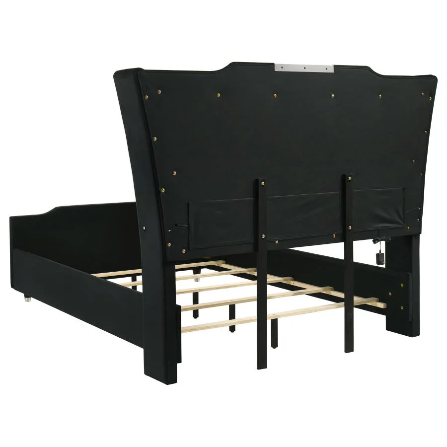Lorient - Bedroom Set With LED Flame Box Dresser - Image 31