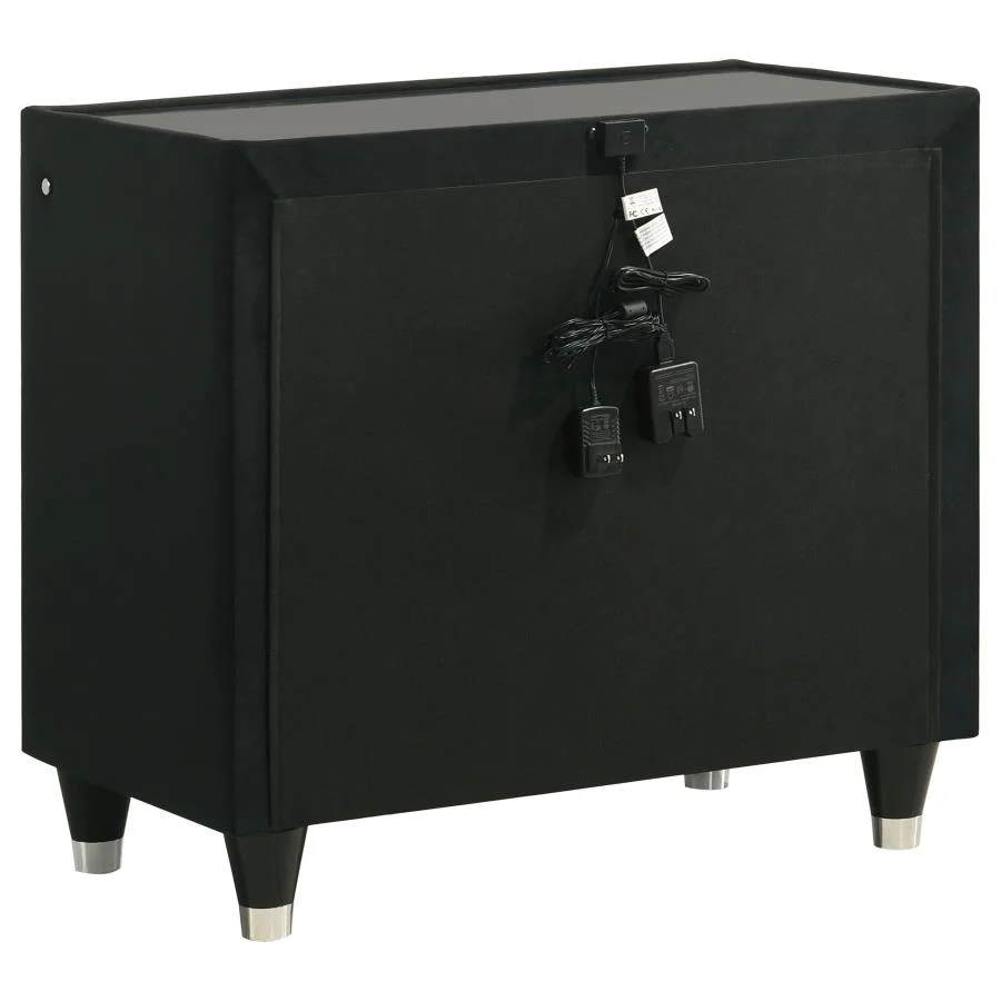 Lorient - Bedroom Set With LED Flame Box Dresser - Image 47