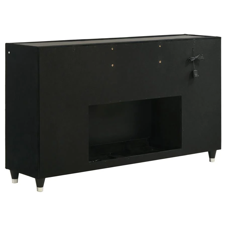 Lorient - Bedroom Set With LED Flame Box Dresser - Image 63