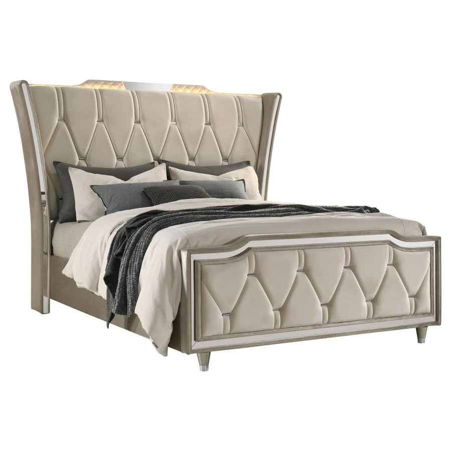 Lorient - LED Upholstered Bed - Image 10