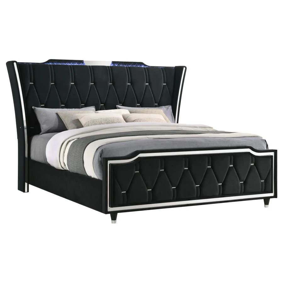 Lorient - LED Upholstered Bed - Image 11