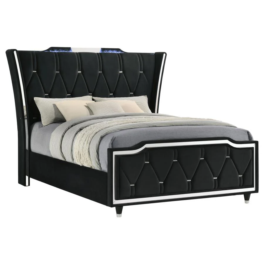 Lorient - LED Upholstered Bed - Image 12