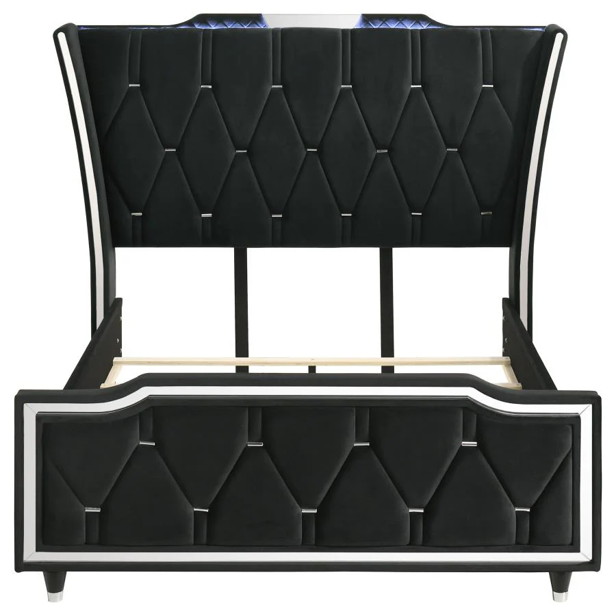 Lorient - LED Upholstered Bed - Image 16