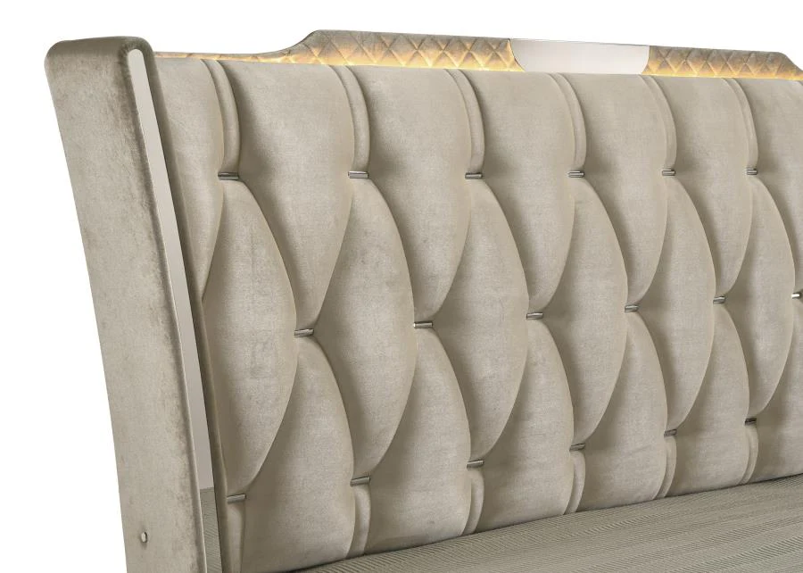 Lorient - LED Upholstered Bed - Image 25