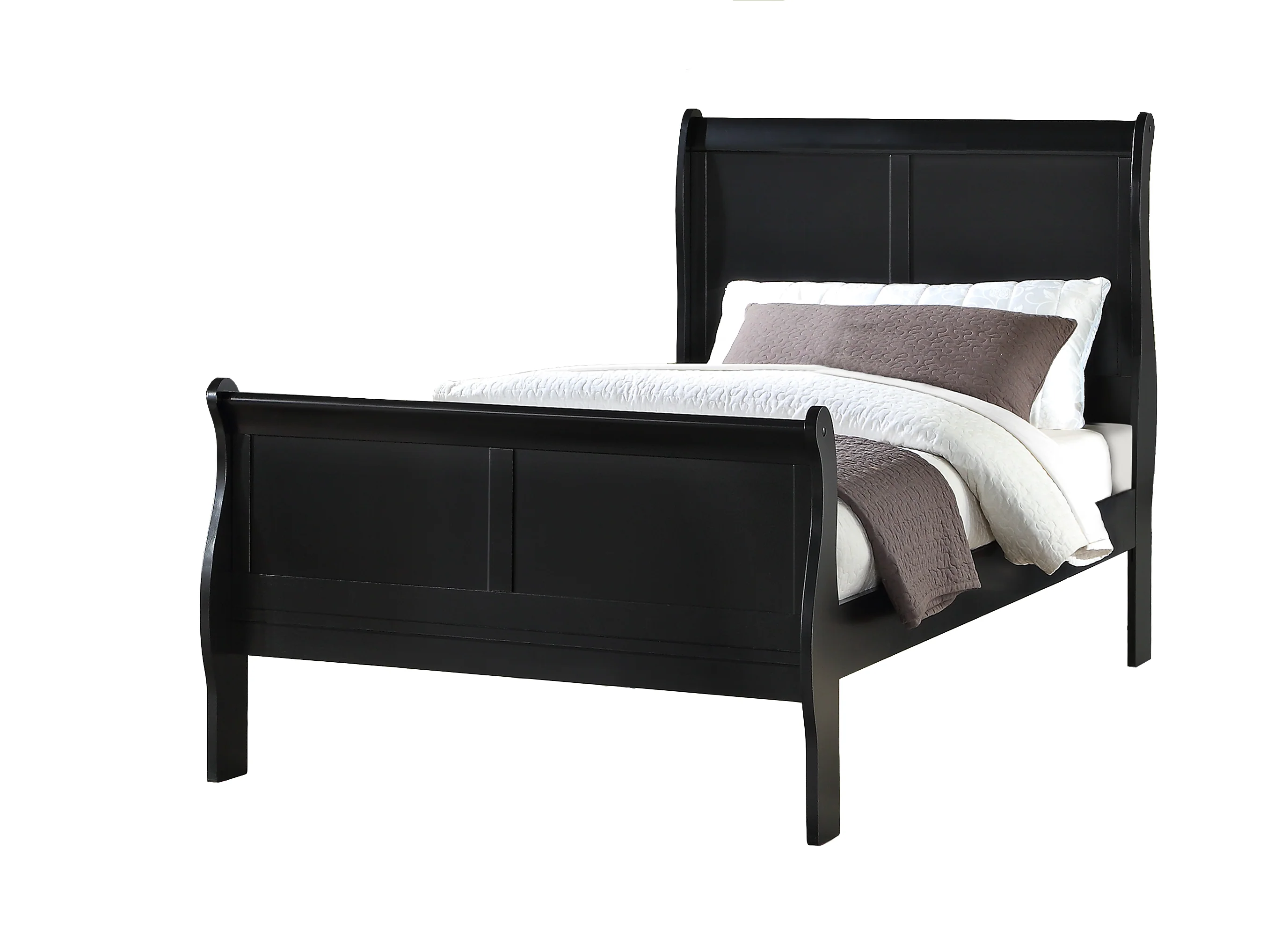 Louis Philip Bed Black - Image 4