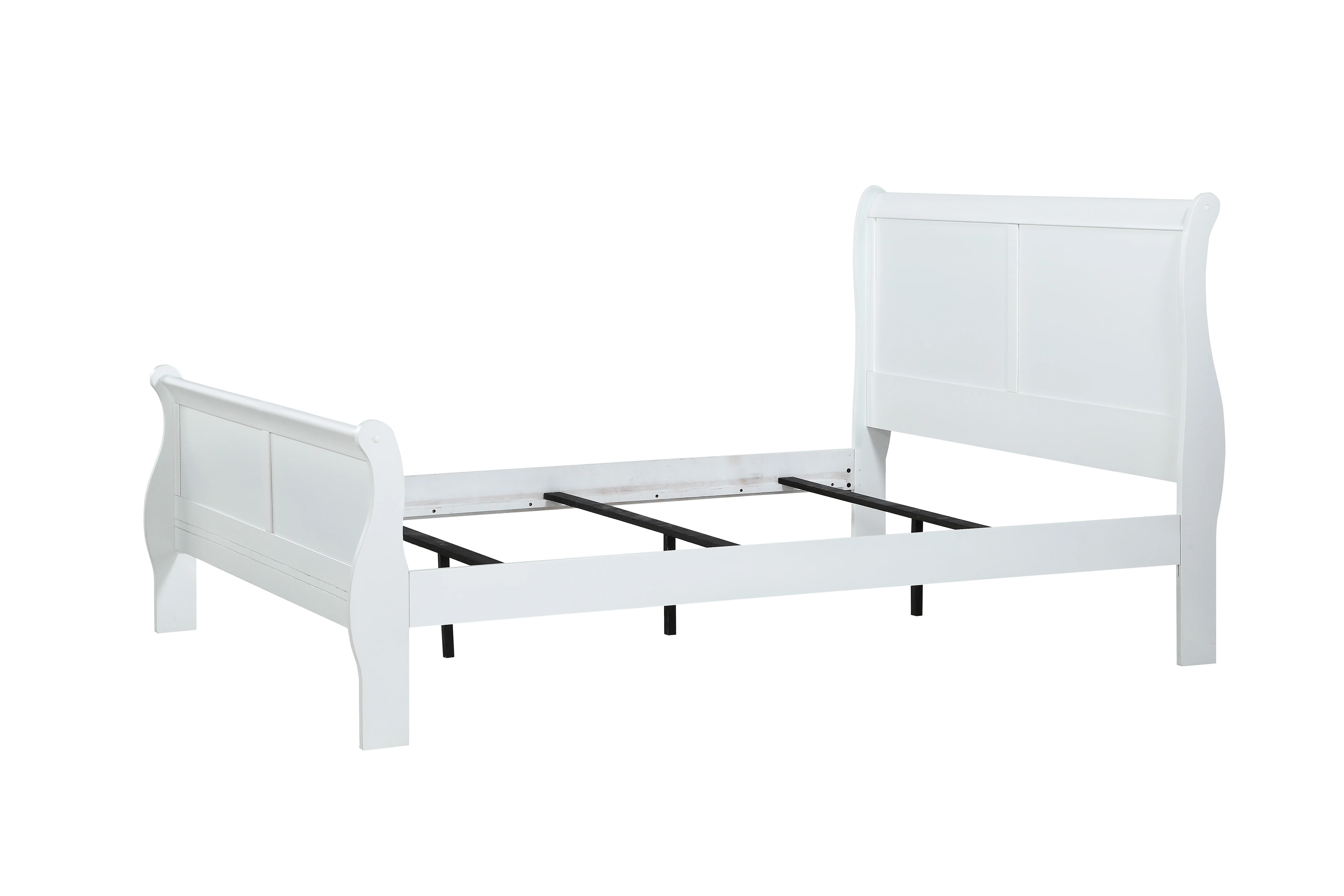 Louis Philip Bed White - Image 2