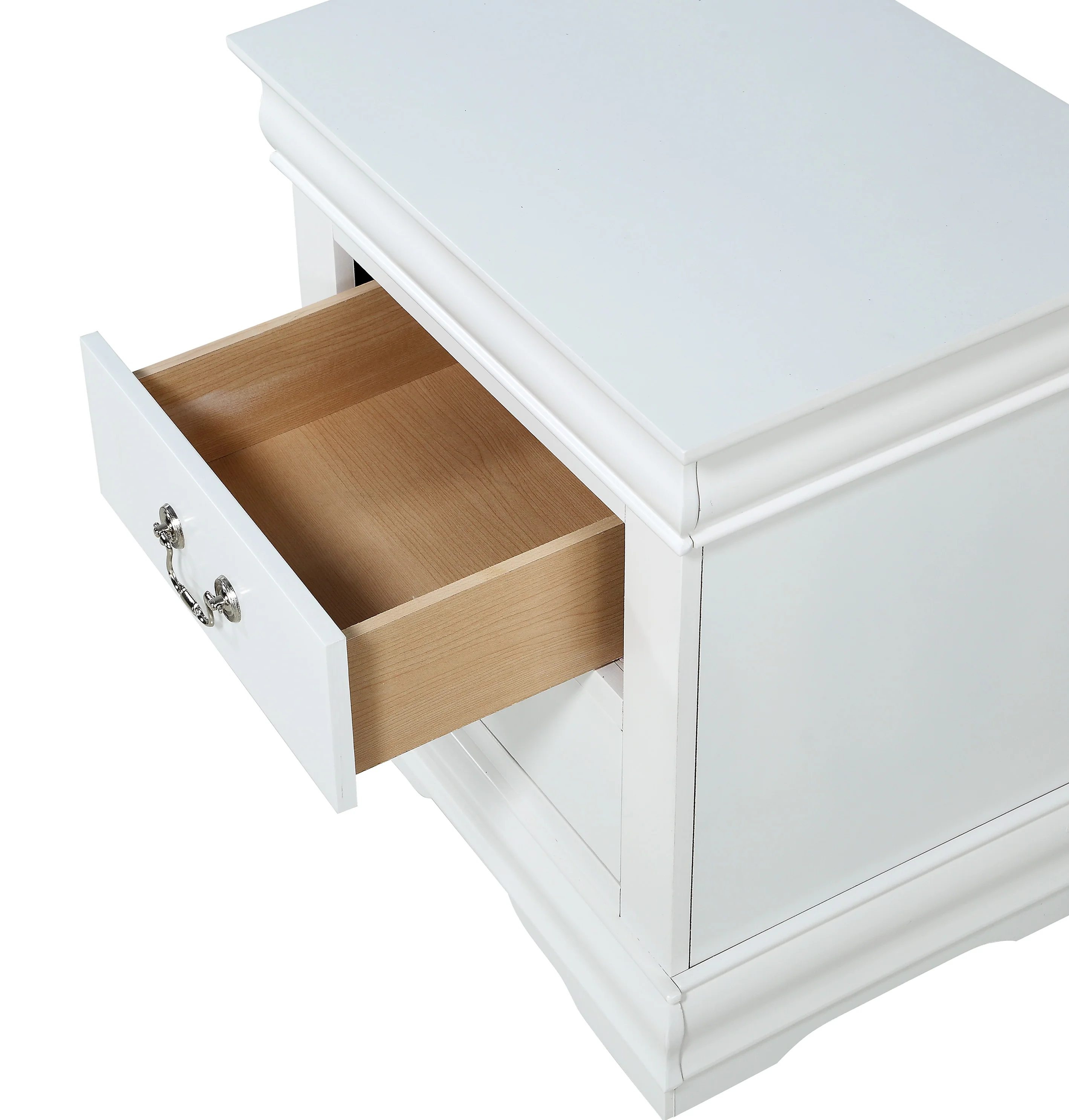 Louis Philip Night Stand White - Image 3