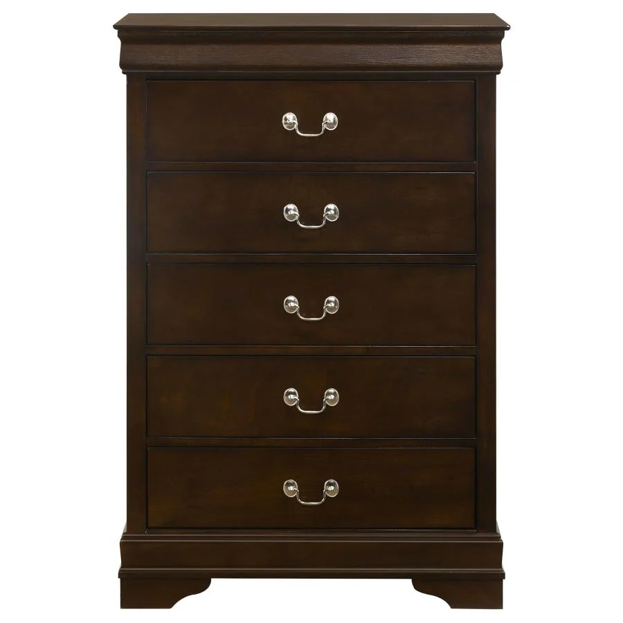 Louis Philippe - Five-drawer Chest - Image 5