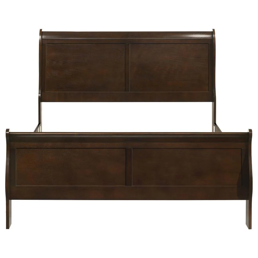 Louis Philippe - Panel Sleigh Bed - Image 18