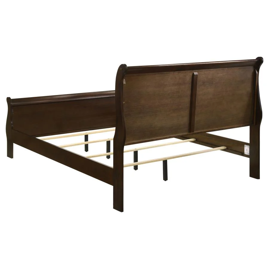 Louis Philippe - Panel Sleigh Bed - Image 23