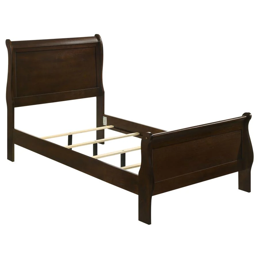 Louis Philippe - Panel Sleigh Bed - Image 4