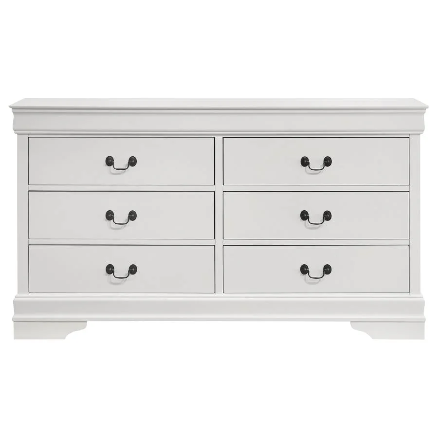 Louis Philippe - Six-Drawer Dresser - Image 12