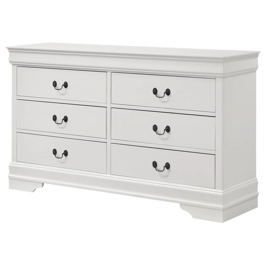 Louis Philippe - Six-Drawer Dresser - Image 16