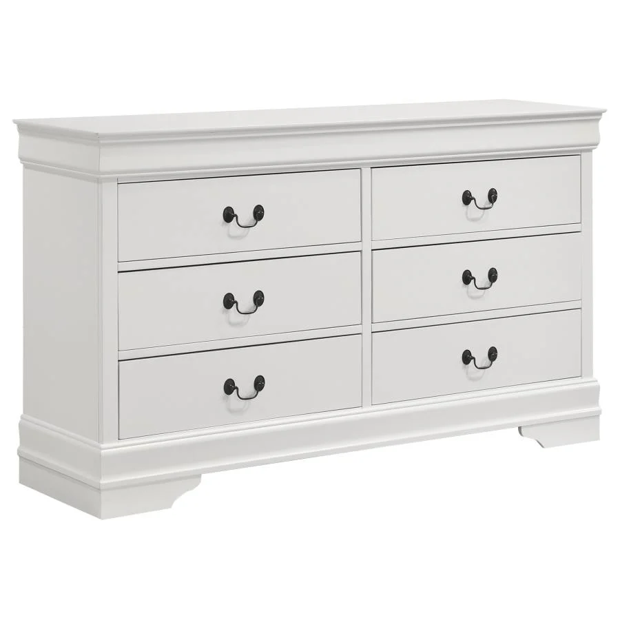 Louis Philippe - Six-Drawer Dresser - Image 4
