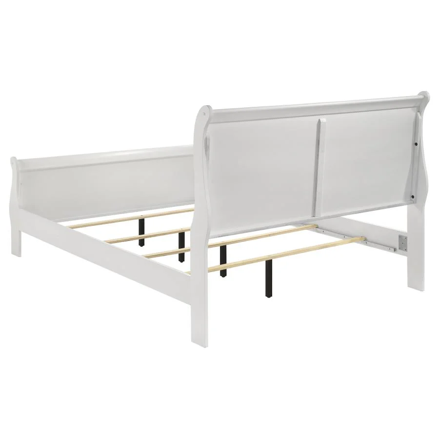 Louis Philippe - Sleigh Panel Bed - Image 10