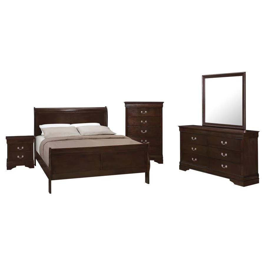 Louis Philippe - Traditional Bedroom Set - Image 11
