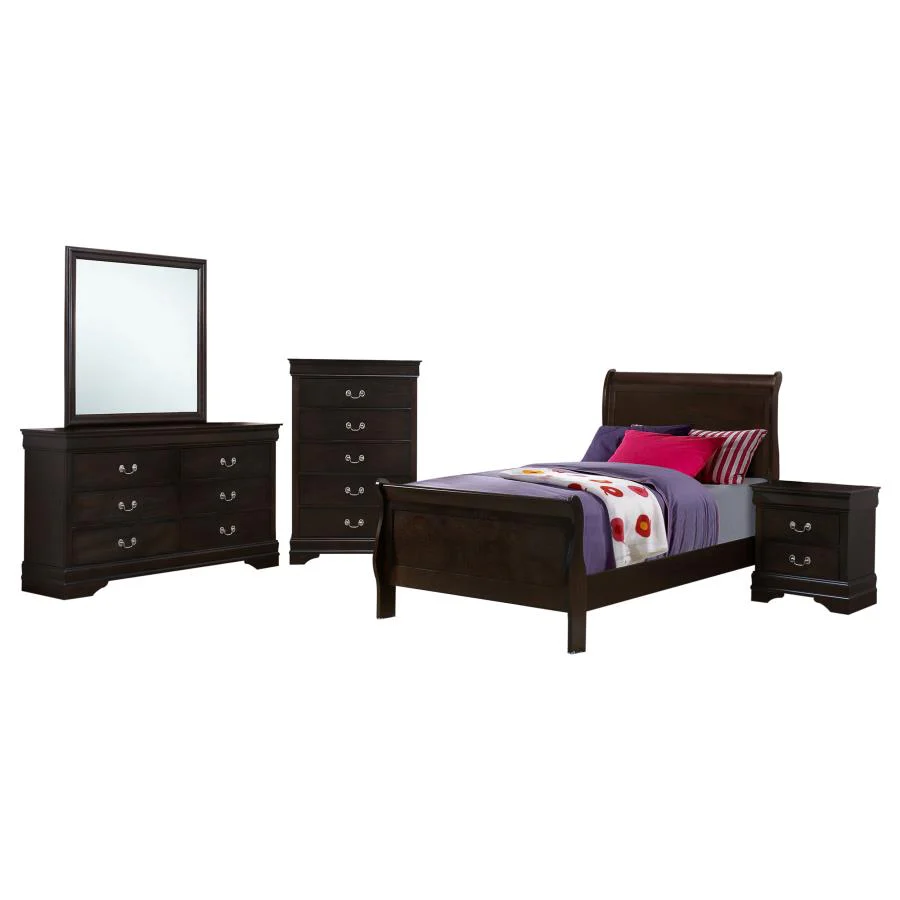 Louis Philippe - Traditional Bedroom Set - Image 16