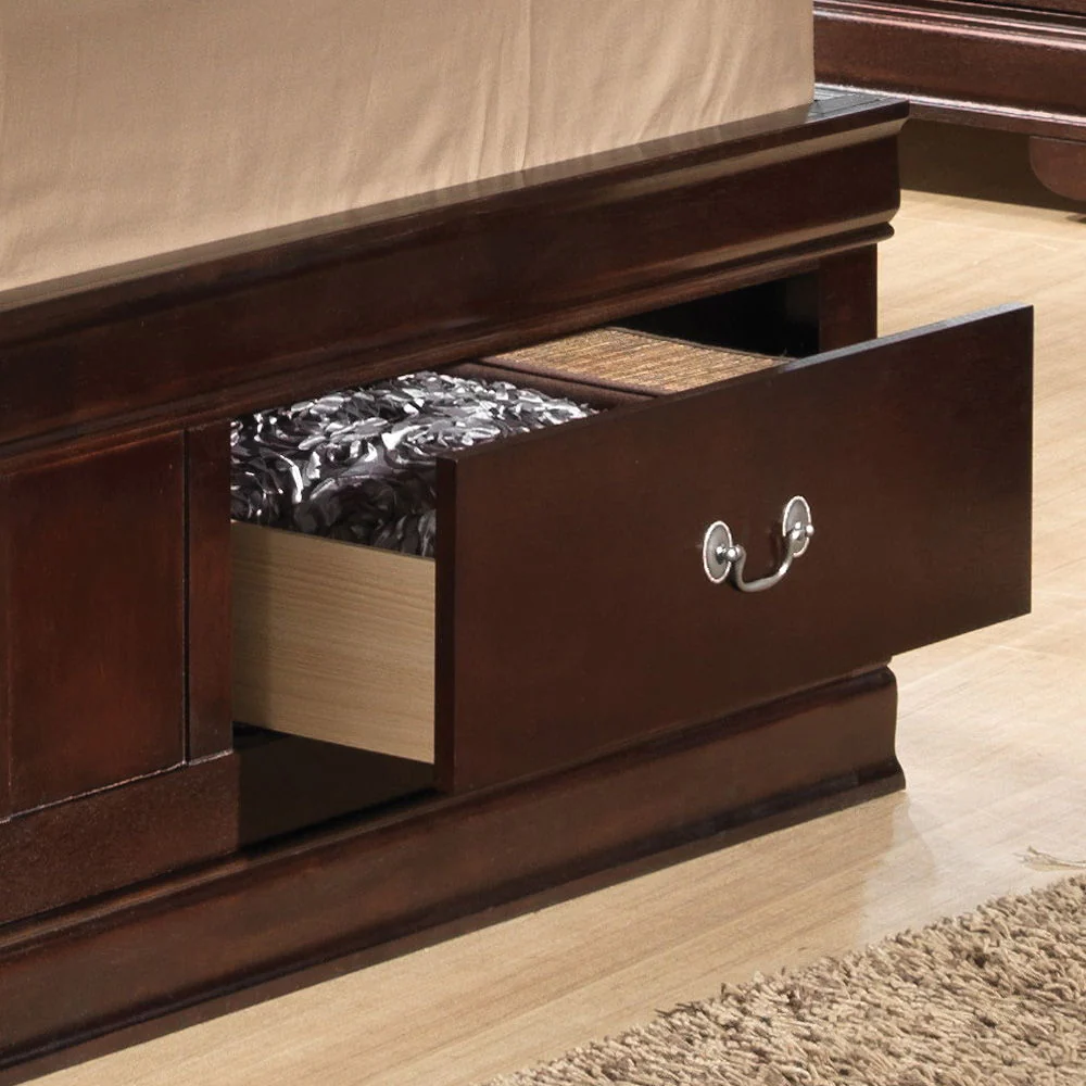 Louis Phillipe - Bookcase Storage Bed - Image 2