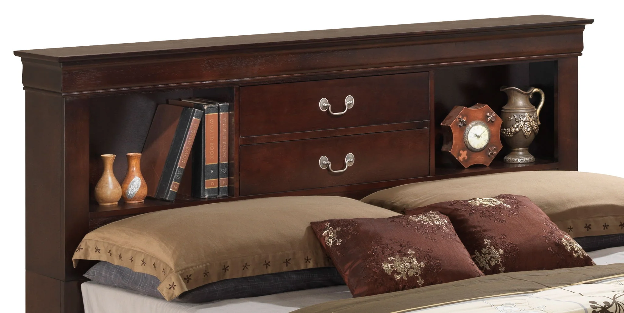 Louis Phillipe - Bookcase Storage Bed - Image 5