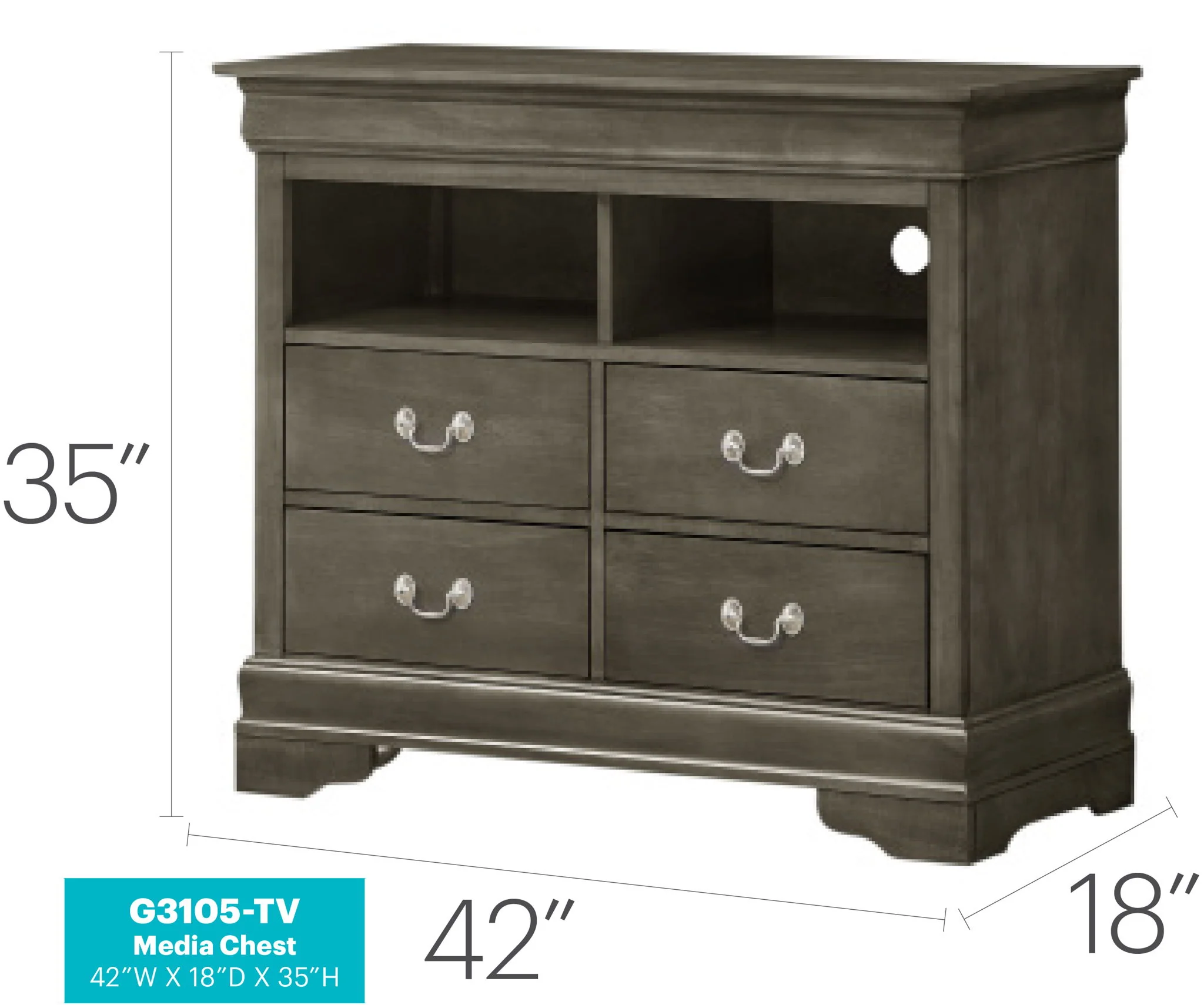 Louis Phillipe - Media Storage Unit Timeless - Image 12